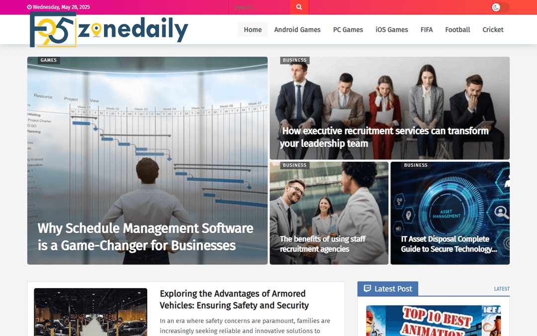 f95zonedaily.com publisher screenshot
