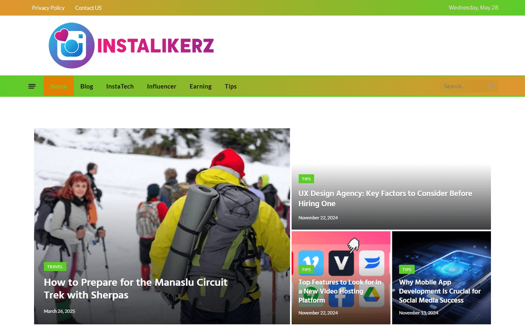 instalikerz.com publisher screenshot