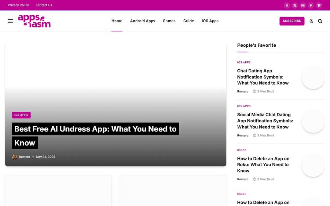 appstasm.com publisher screenshot