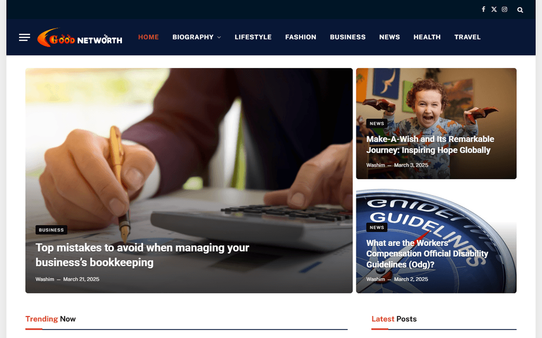 goodnetworth.com publisher screenshot