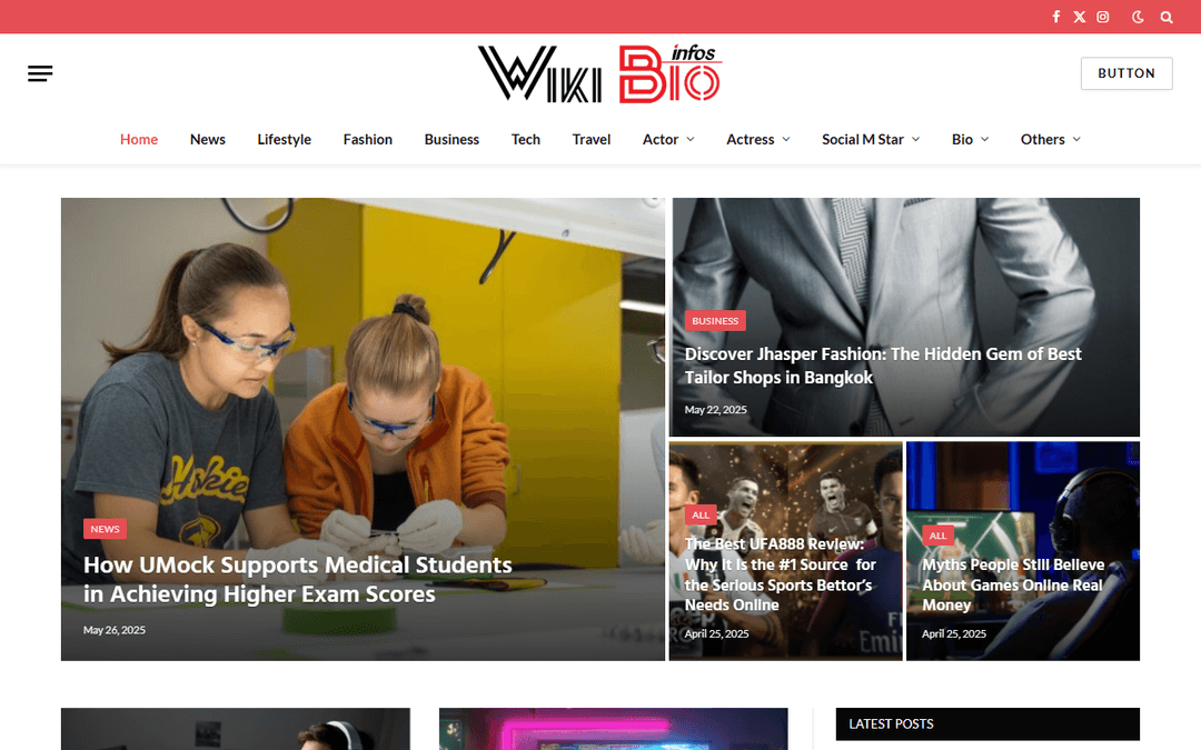 wikibioinfos.com publisher screenshot