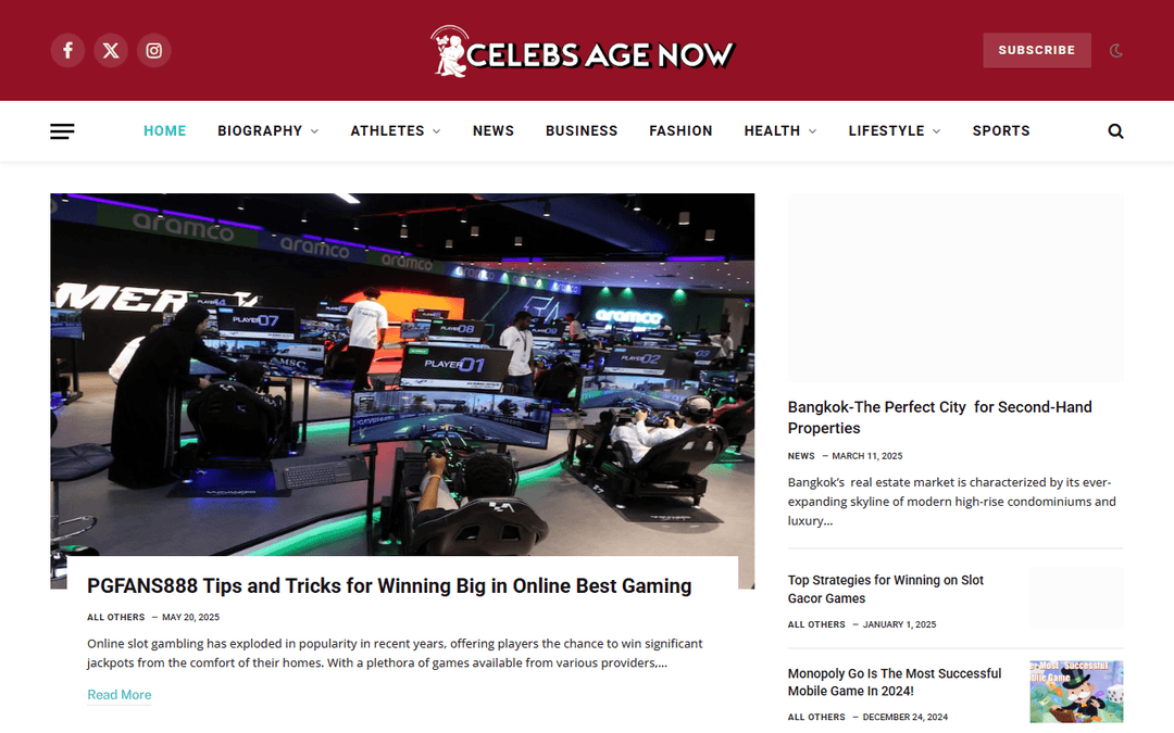 celebagenow.com publisher screenshot