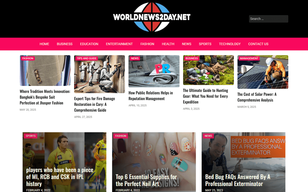 worldnews2day.net publisher screenshot