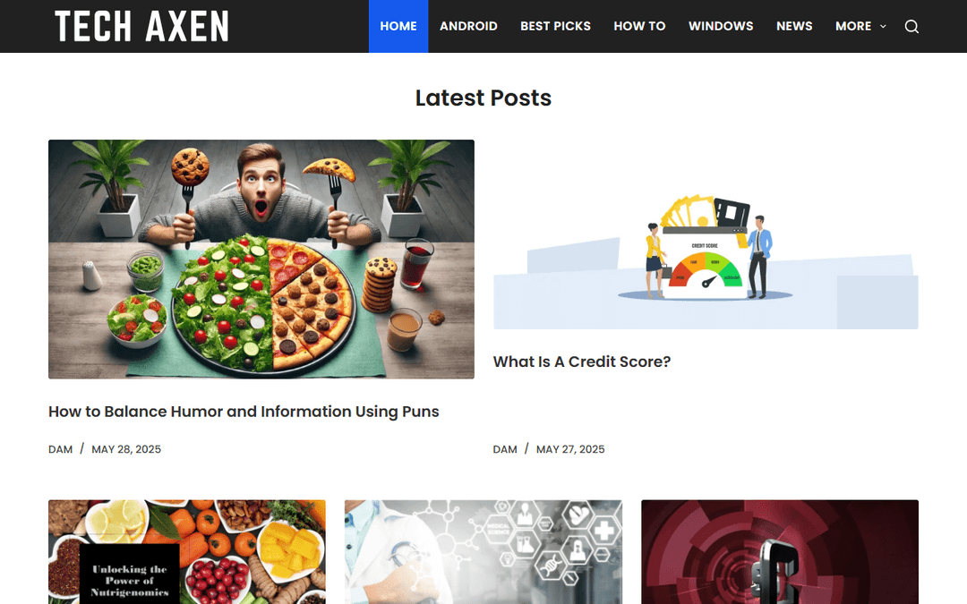 techaxen.com publisher screenshot