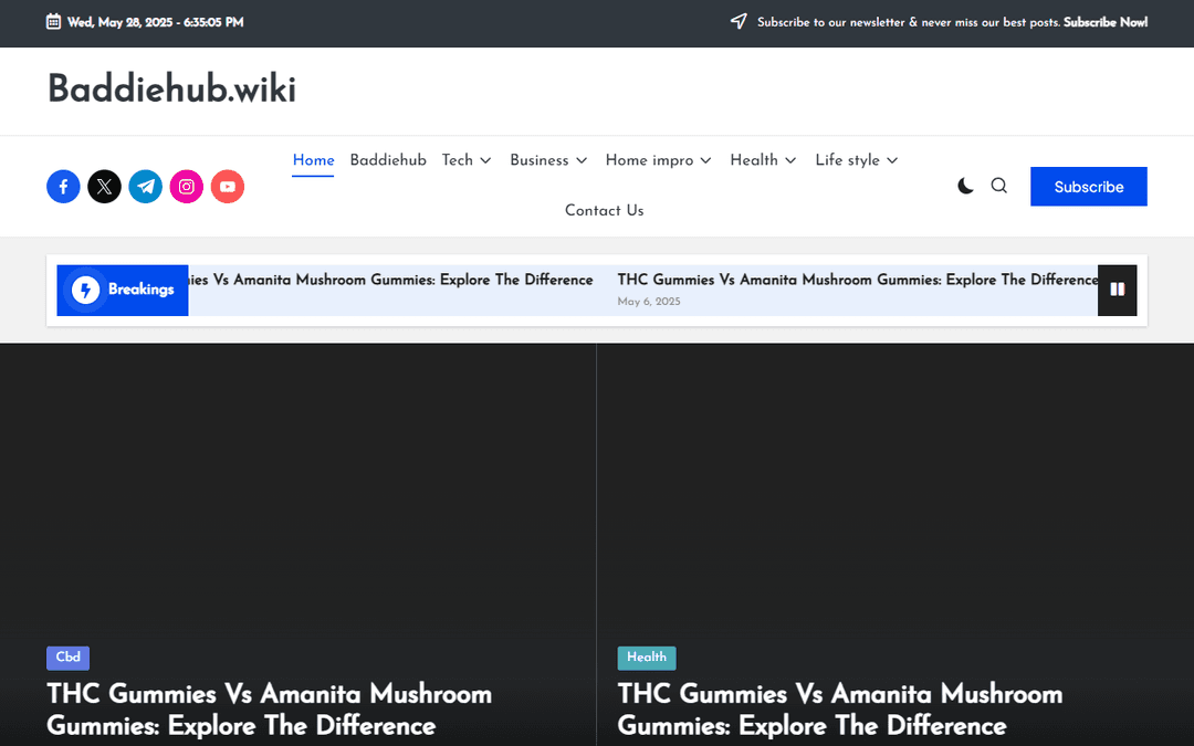 baddiehub.wiki publisher screenshot