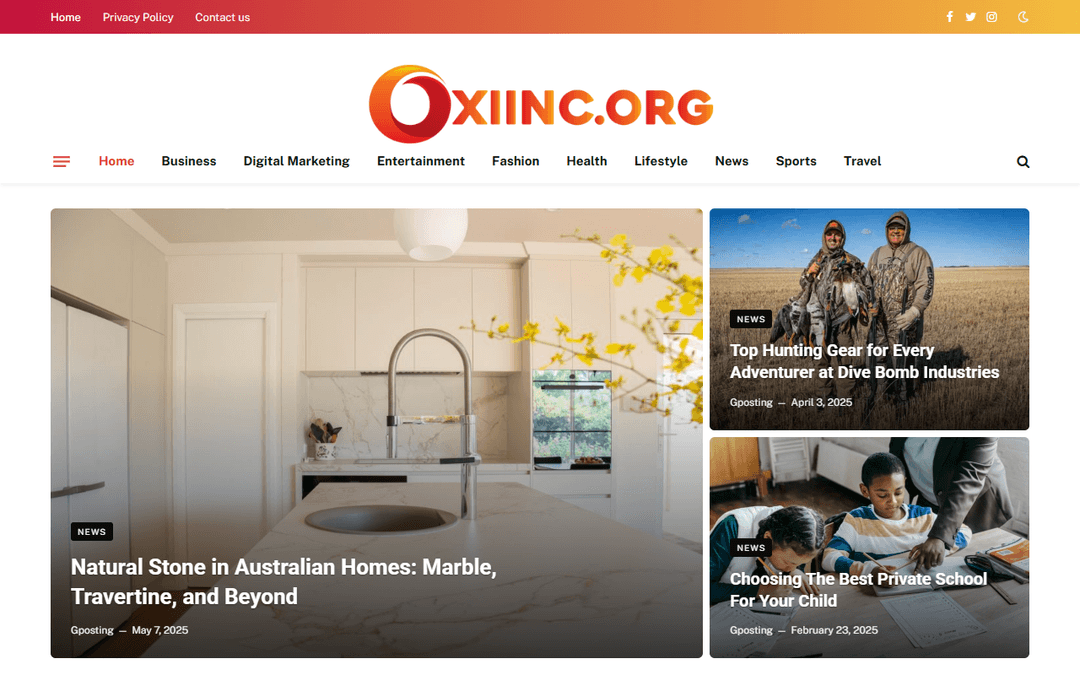 oxiinc.org publisher screenshot