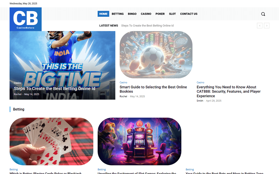 casinobeters.com publisher screenshot
