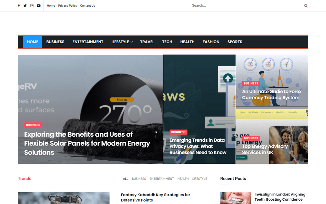 ezwebblog.com publisher screenshot