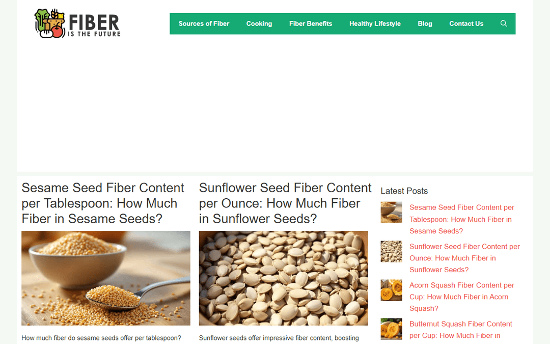 fiberisthefuture.com publisher screenshot