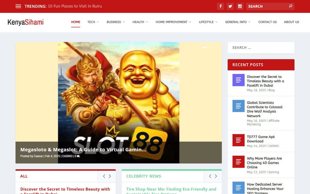 kenyasihami.com publisher screenshot