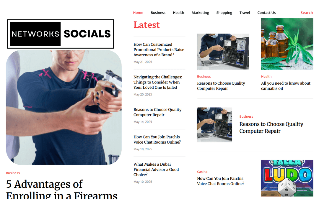 networkssocials.com publisher screenshot