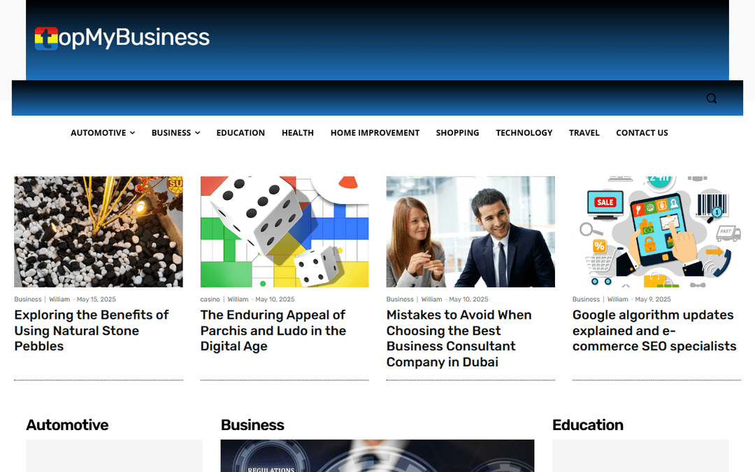 topmybusiness.com publisher screenshot