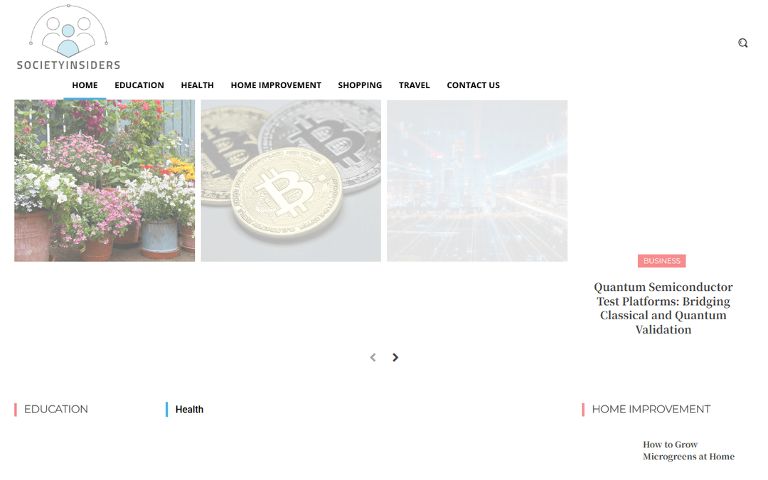 societyinsiders.com publisher screenshot