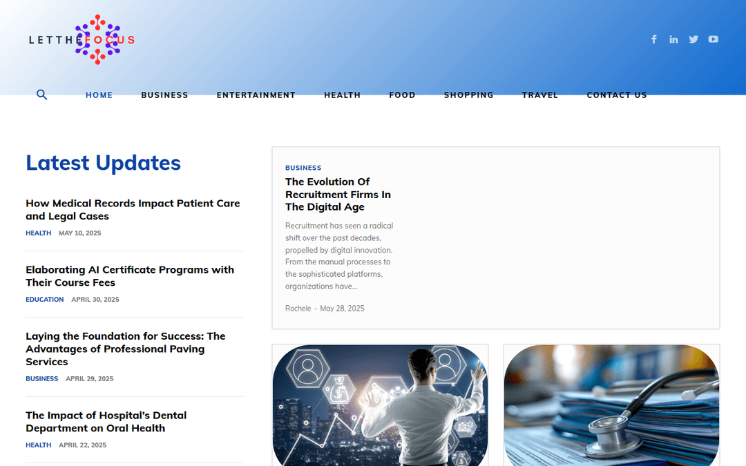 letthefocus.com publisher screenshot