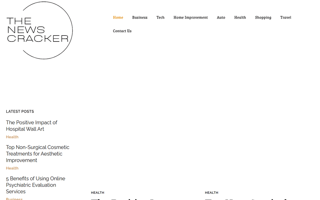 thenewscracker.com publisher screenshot