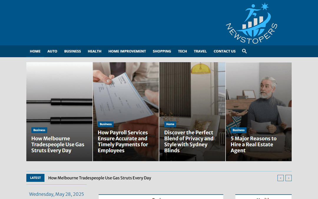 newstopers.com publisher screenshot