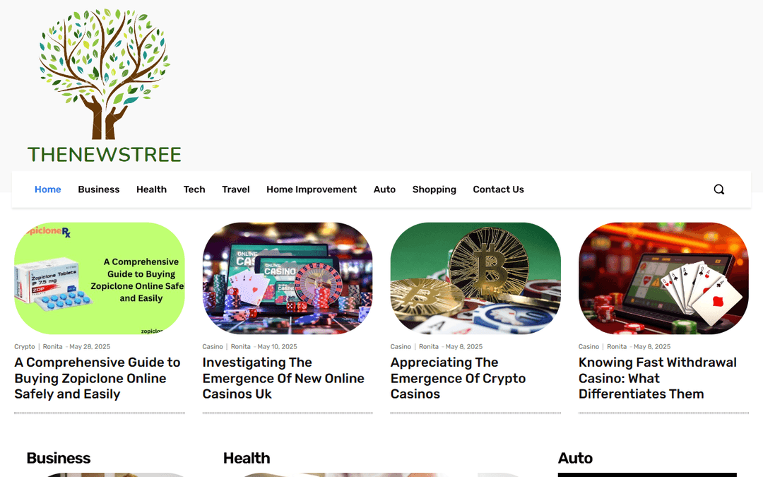 thenewstree.co.uk publisher screenshot
