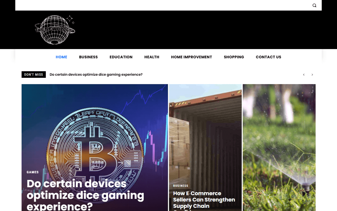 thenewblogs.com publisher screenshot