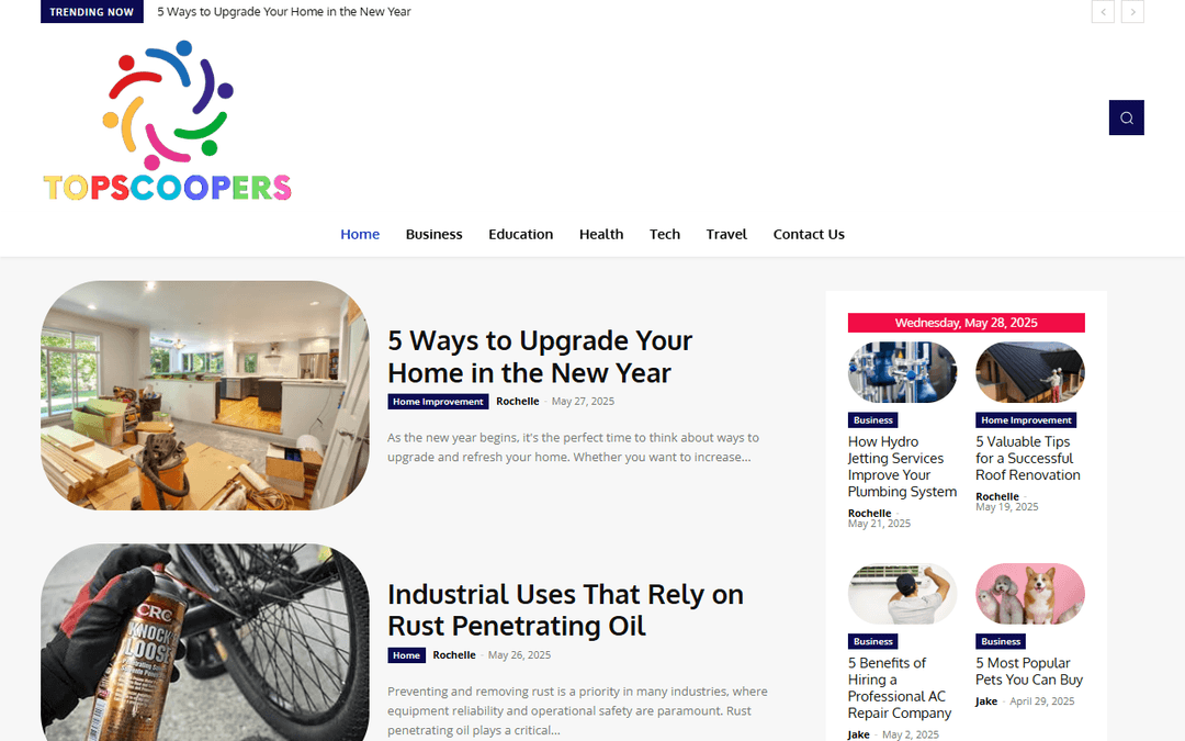 topscoopers.com publisher screenshot