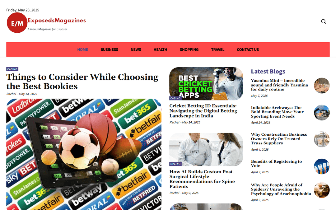 exposedsmagazines.com publisher screenshot
