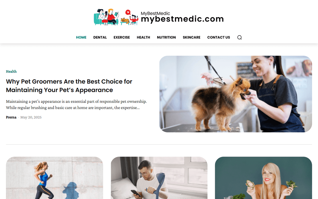 mybestmedic.com publisher screenshot