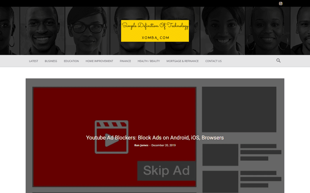xomba.com publisher screenshot