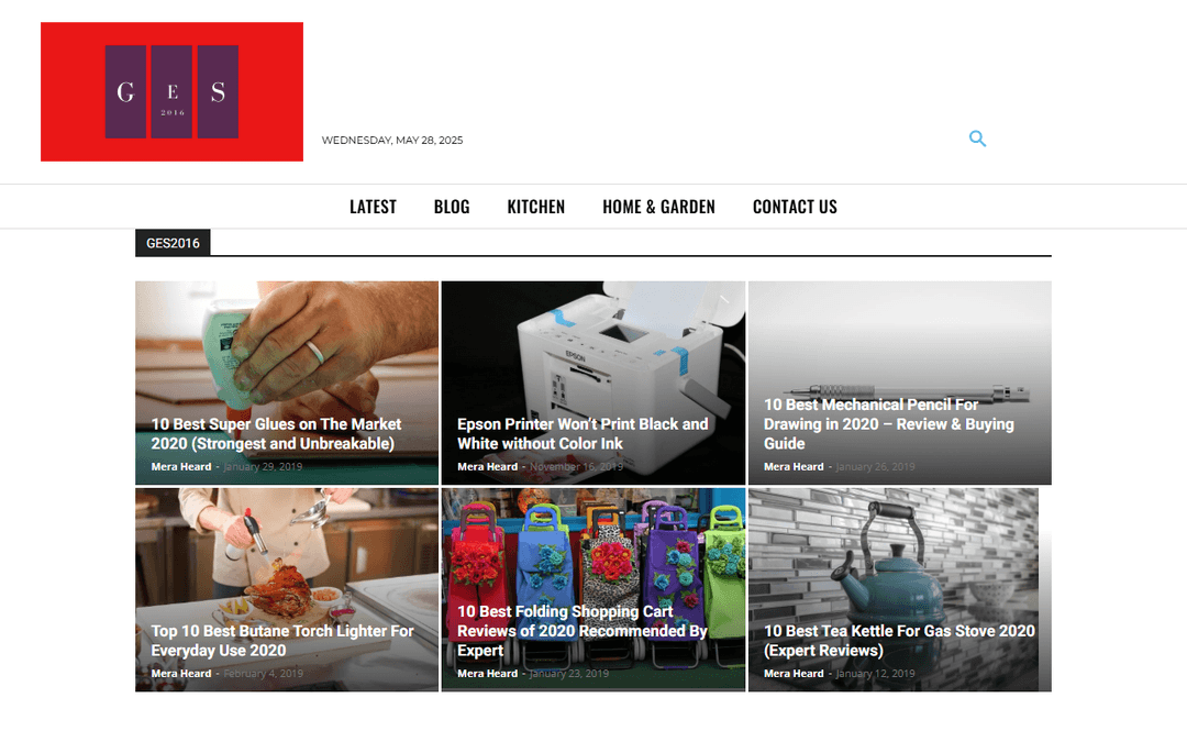 ges2016.org publisher screenshot