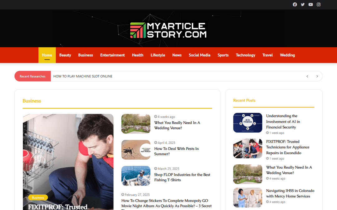 myarticlestory.com publisher screenshot