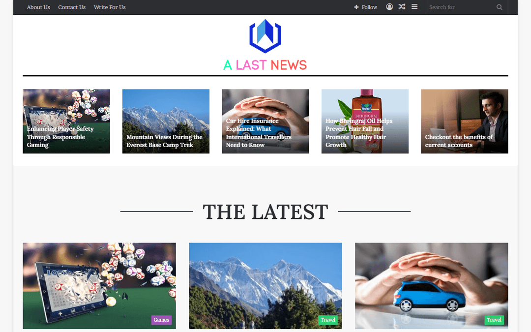 alastnews.com publisher screenshot