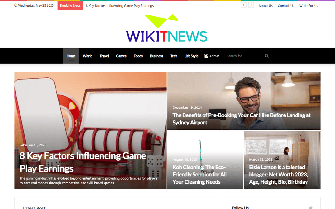 wikitnews.info publisher screenshot