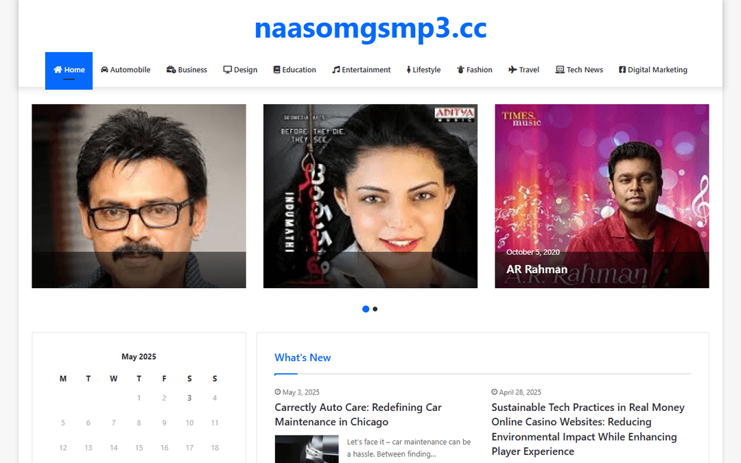 naasongsmp3.cc publisher screenshot