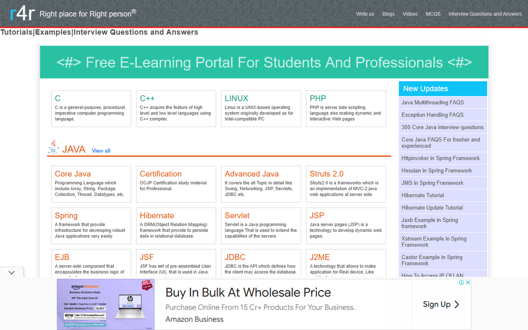 r4r.co.in publisher screenshot