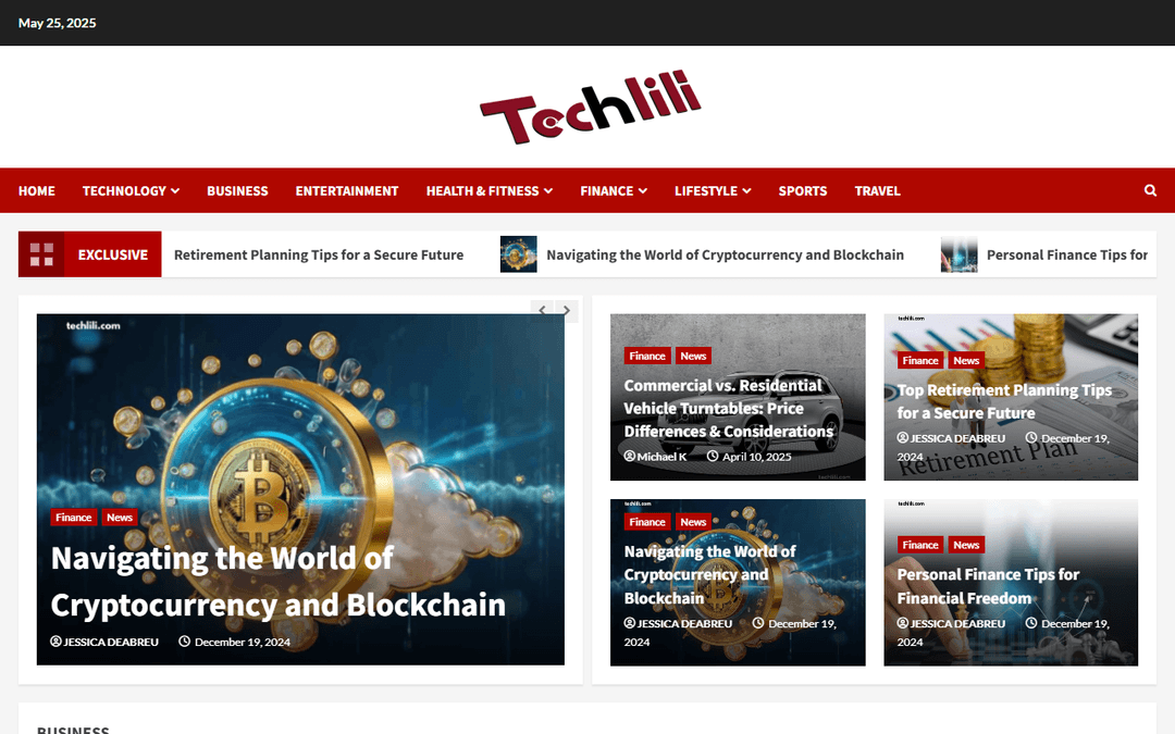 techlili.com publisher screenshot
