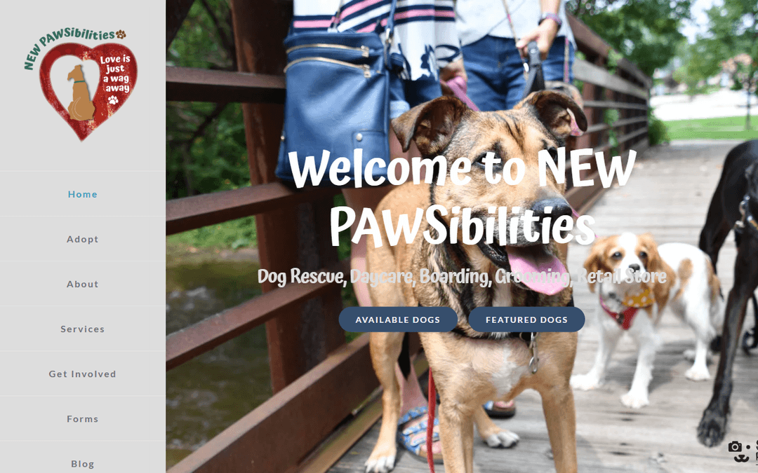 newpawsibilities.com publisher screenshot