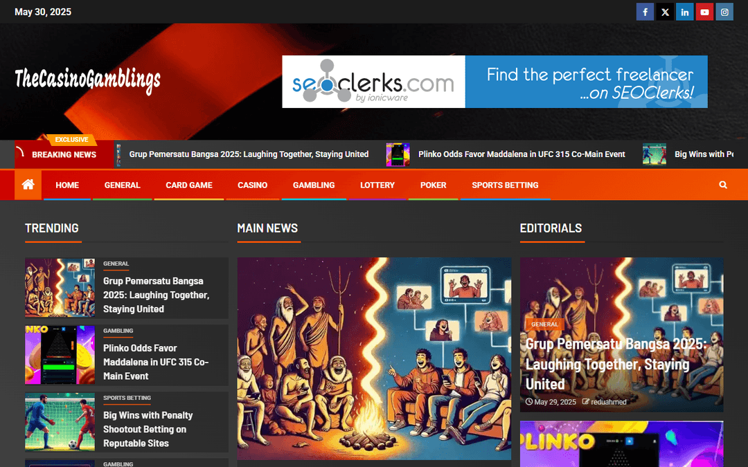 thecasinogamblings.com publisher screenshot