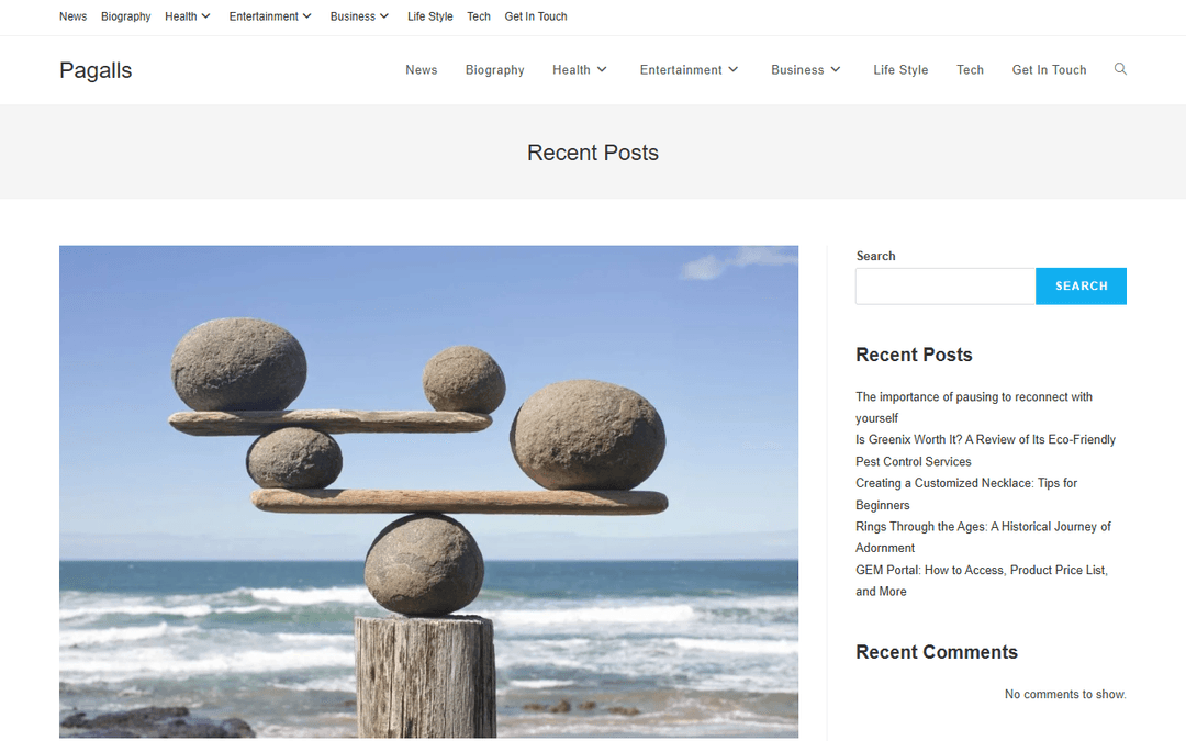 pagalls.com publisher screenshot