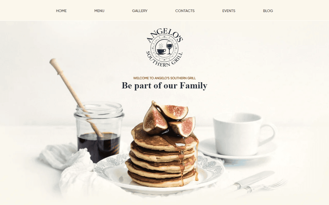 angelossoutherngrill.com publisher screenshot