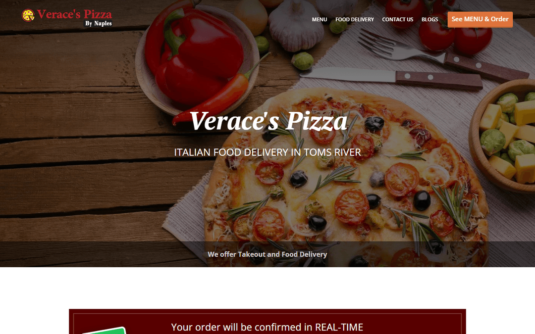 veracespizza.com publisher screenshot