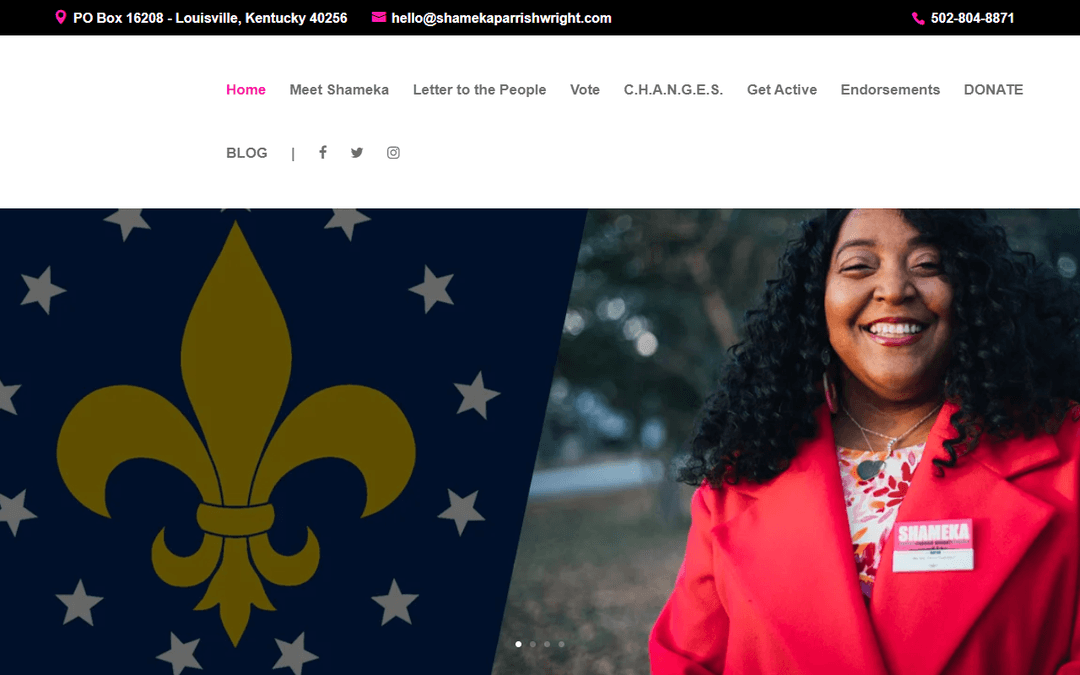 shamekaparrishwright.com publisher screenshot