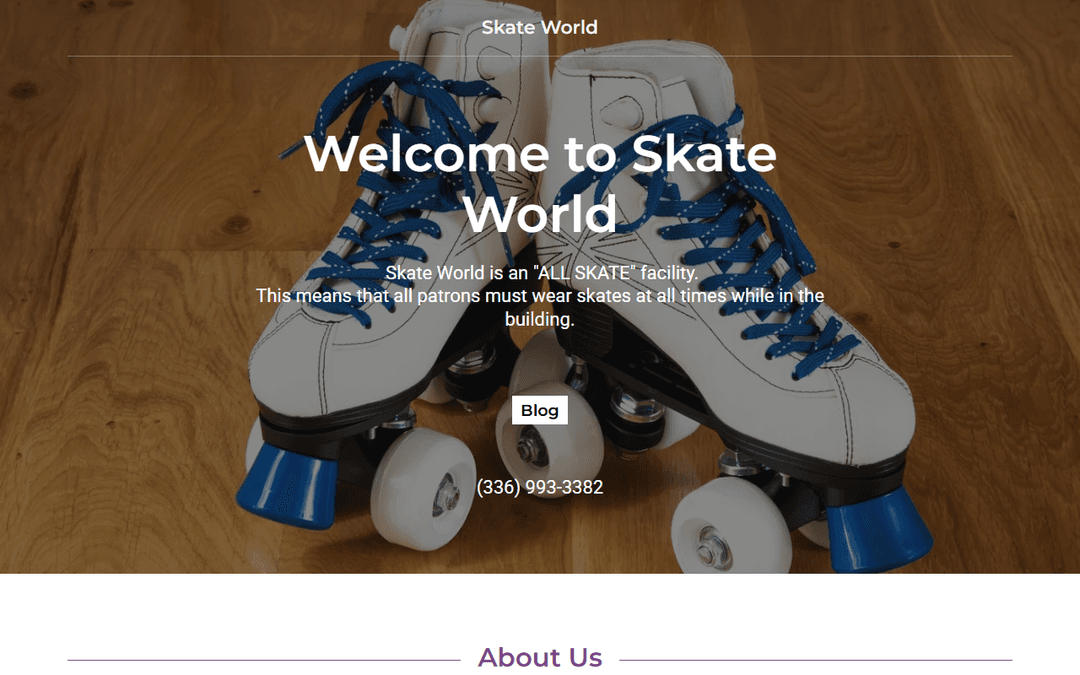 skateworldkernersville.com publisher screenshot