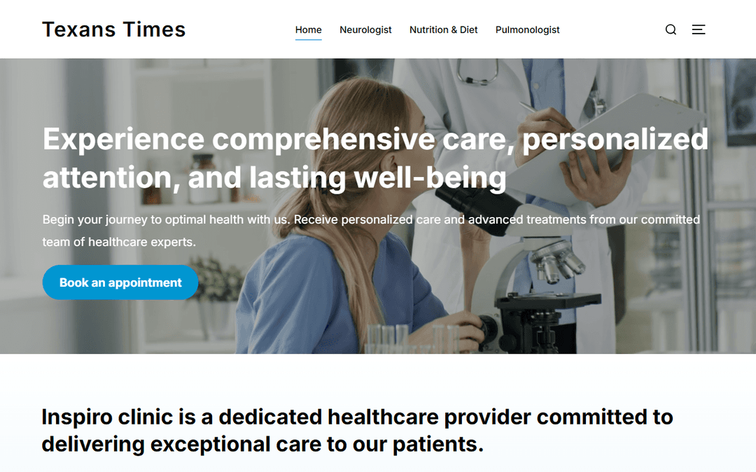 texanstimes.com publisher screenshot
