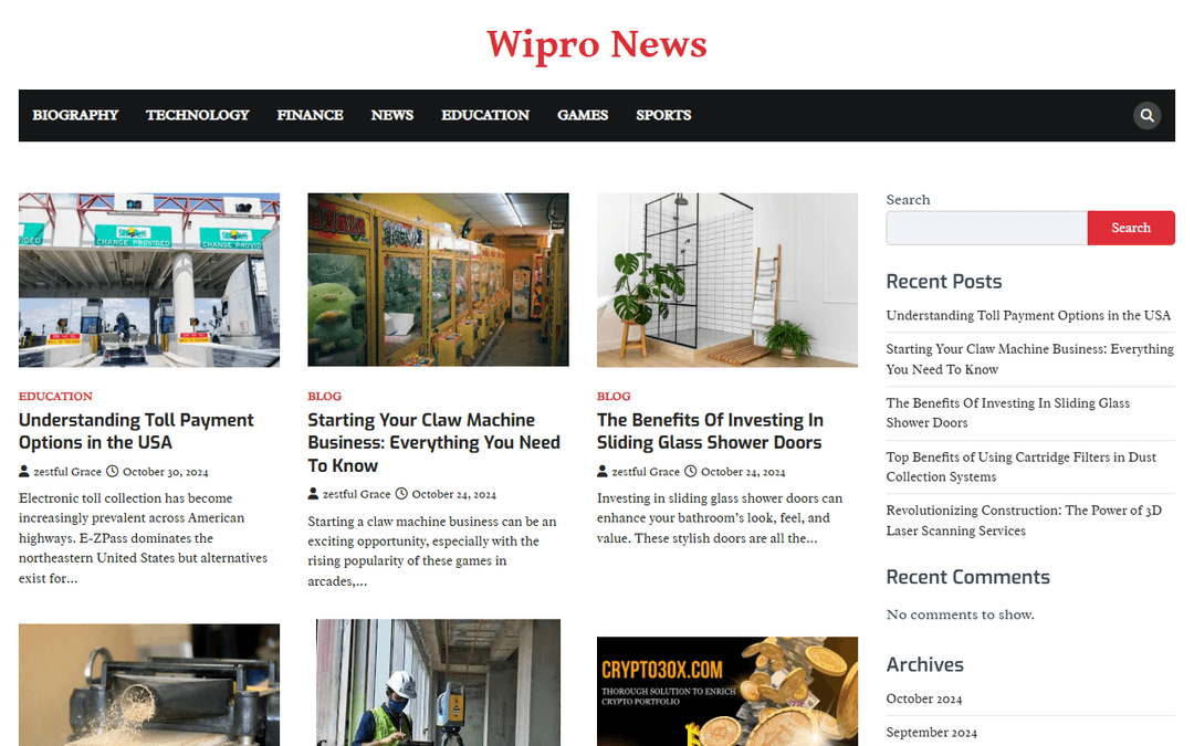 wipronews.com publisher screenshot
