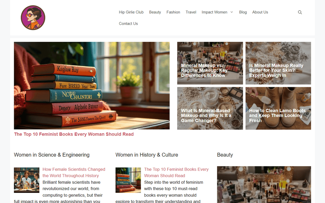 hipgirlie.com publisher screenshot