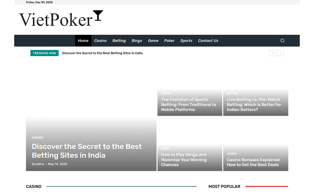 vietpoker.org publisher screenshot