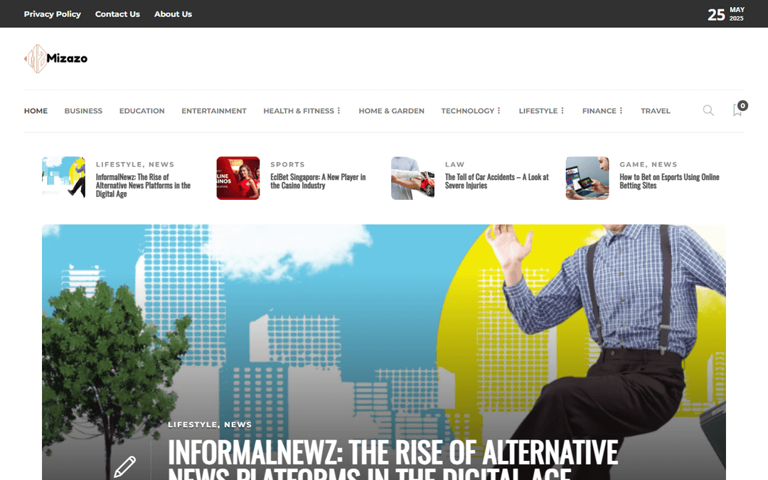 mizazo.com publisher screenshot