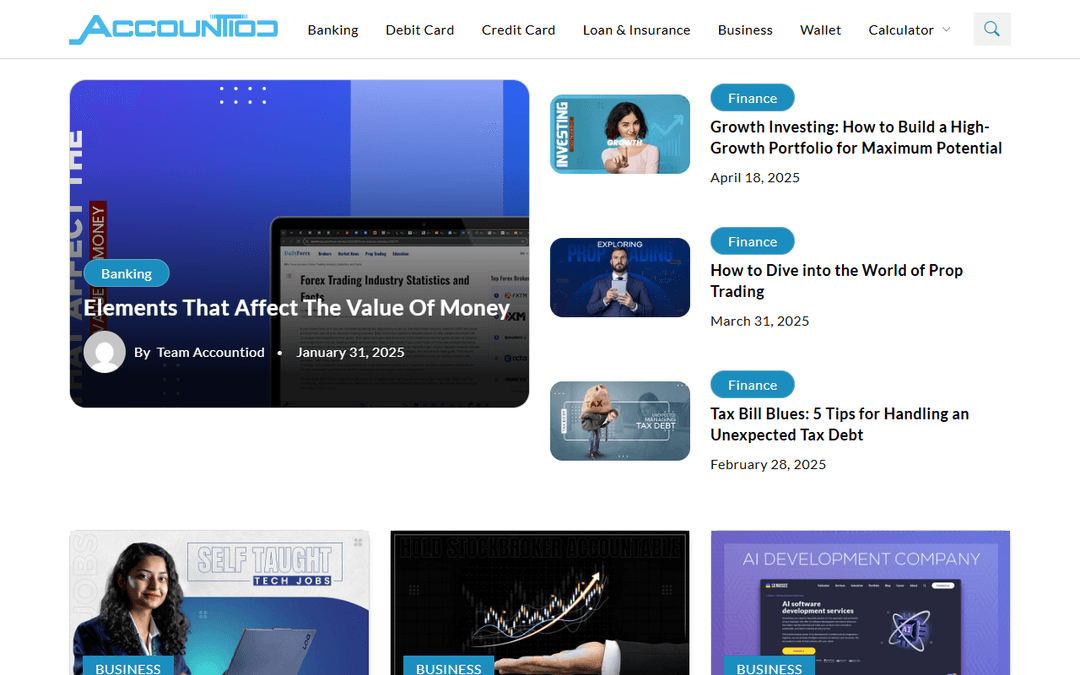 accountiod.com publisher screenshot