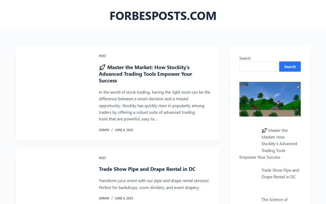 forbesposts.com publisher screenshot