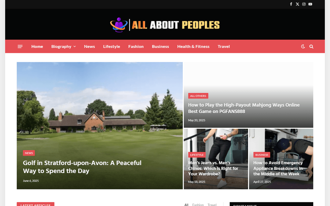 allaboutpeoples.com publisher screenshot