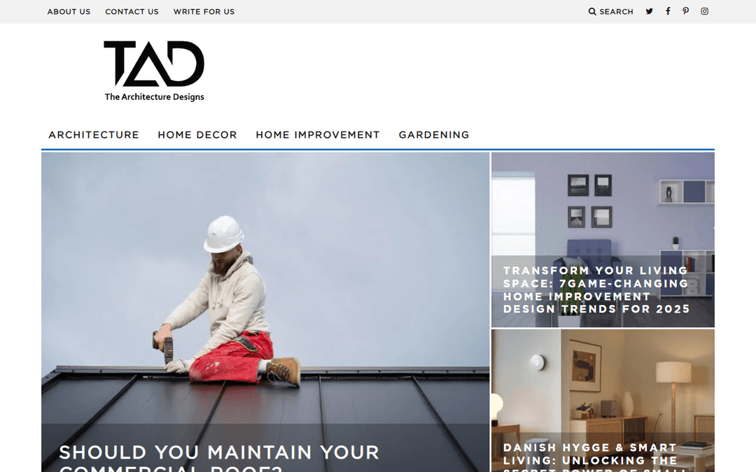 thearchitecturedesigns.com publisher screenshot