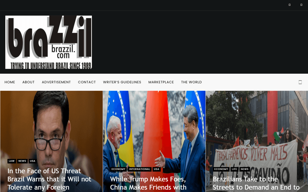 brazzil.com publisher screenshot